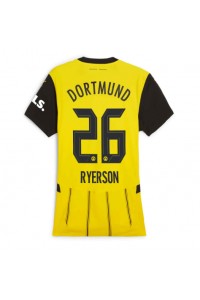 Fotbalové Dres Borussia Dortmund Julian Ryerson #26 Dámské Domácí Oblečení 2024-25 Krátký Rukáv